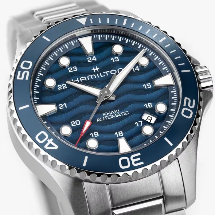 ハミルトン HAMILTON H82425140 カーキ ネイビー スキューバ