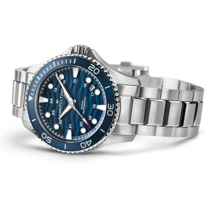 ハミルトン HAMILTON H82425140 カーキ ネイビー スキューバ