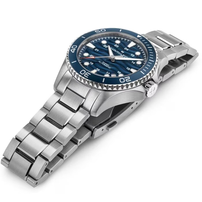 ハミルトン HAMILTON H82425140 カーキ ネイビー スキューバ