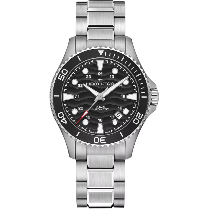 ハミルトン HAMILTON H82415130 カーキ ネイビー スキューバ