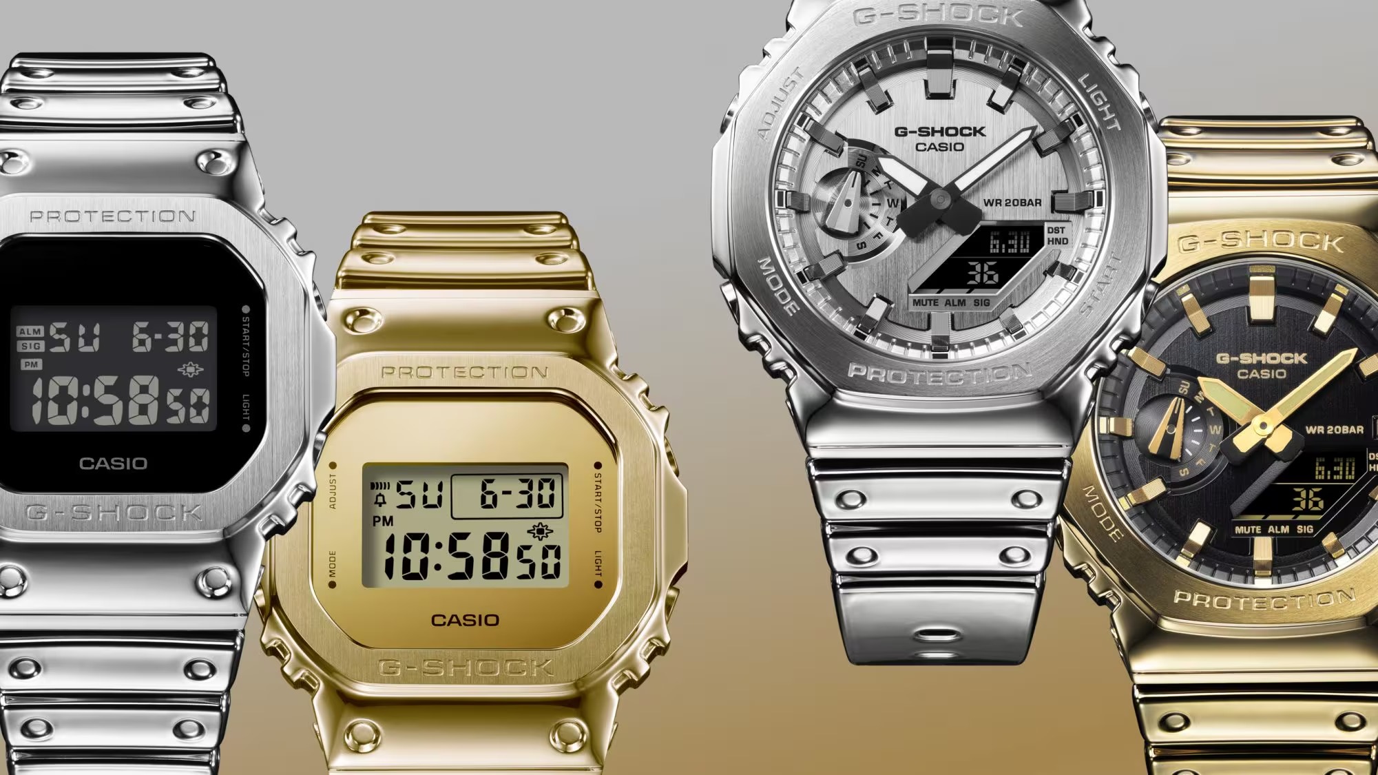 カシオ CASIO G-SHOCK GM-2100YM-8AJF ANALOG-DIGITAL 2100 Series
