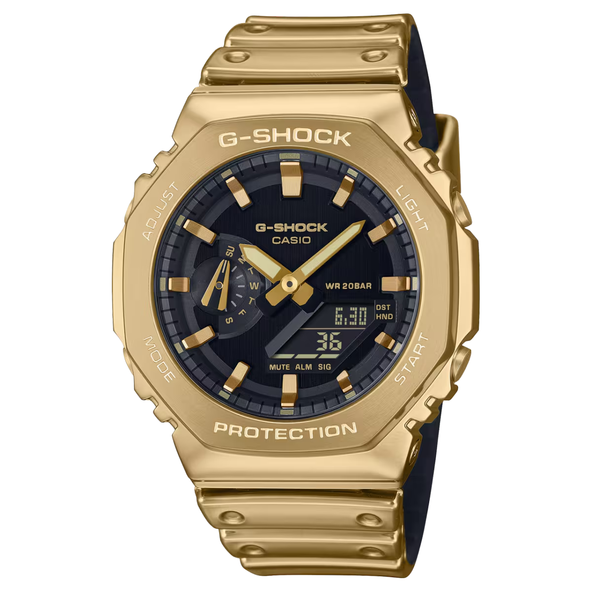 カシオ CASIO G-SHOCK GM-2100YMG-9AJF ANALOG-DIGITAL 2100 Series
