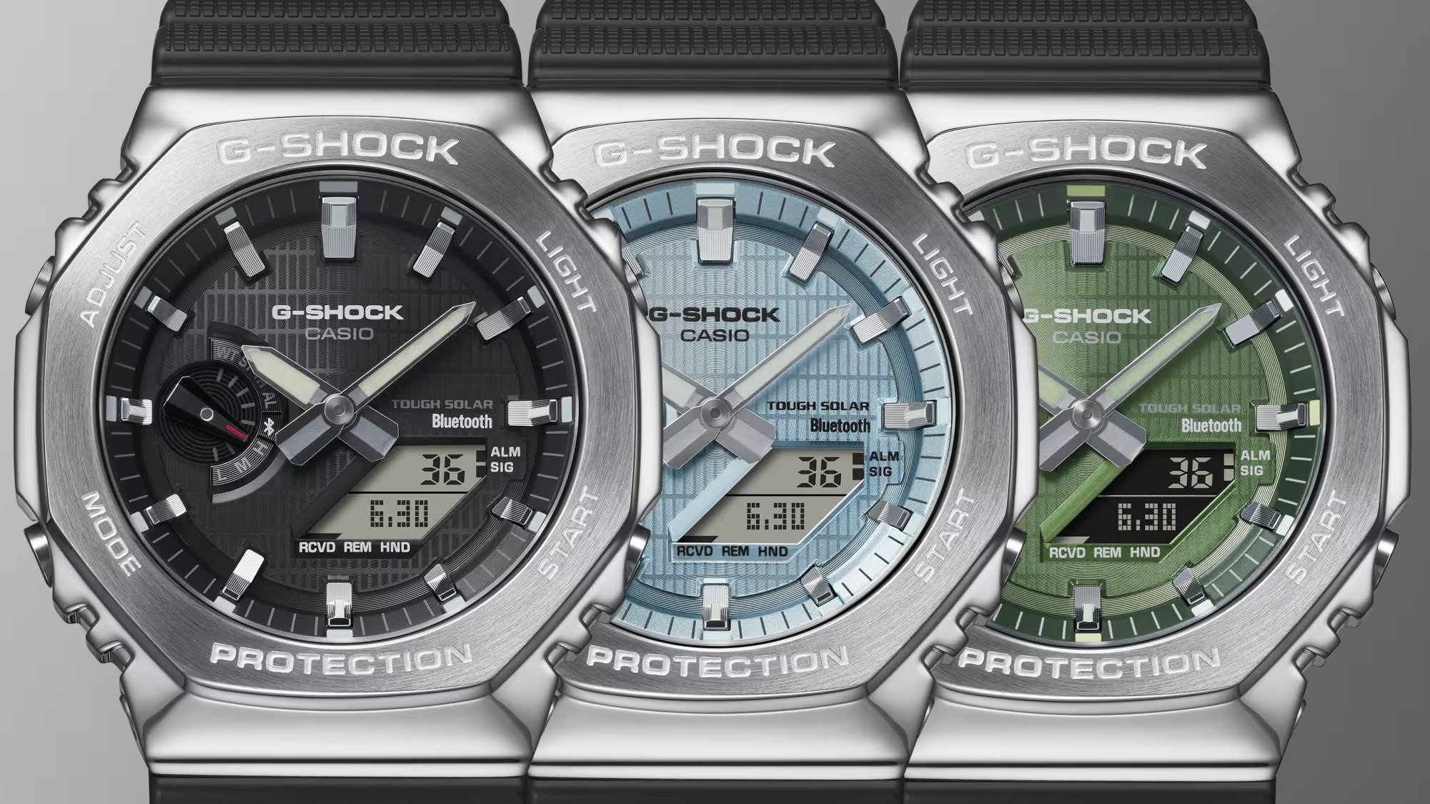 カシオ CASIO G-SHOCK GBM-2100B-7AJF ANALOG-DIGITAL 2100 Series