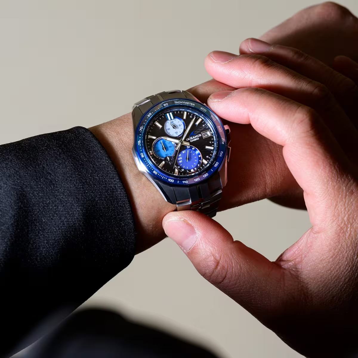 【世界限定1,300本】カシオ CASIO オシアナス OCW-S7000AP-1AJF Manta S7000 Series