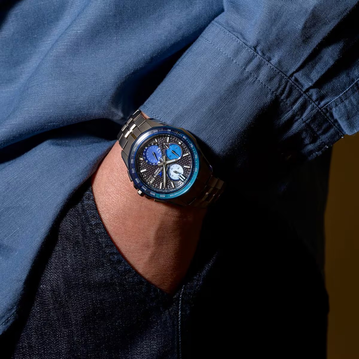 【世界限定1,300本】カシオ CASIO オシアナス OCW-S7000AP-1AJF Manta S7000 Series