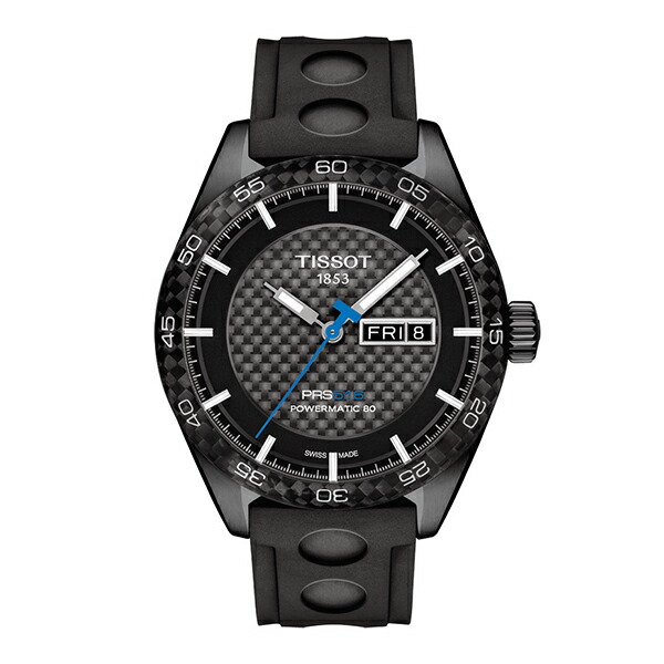 ティソ TISSOT T100.430.37.201.00 PRS 516 自動巻き カーボン