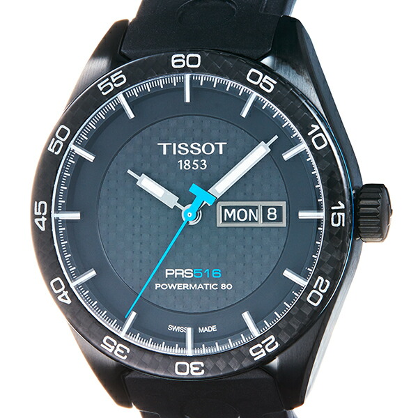 ティソ TISSOT T100.430.37.201.00 PRS 516 自動巻き カーボン