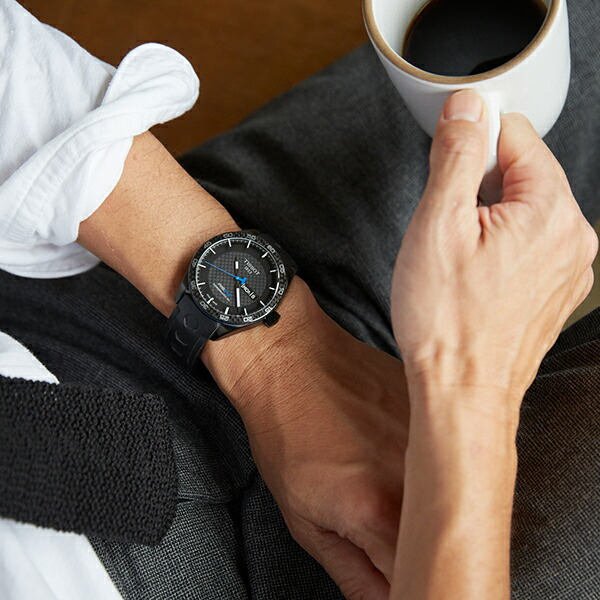 ティソ TISSOT T100.430.37.201.00 PRS 516 自動巻き カーボン