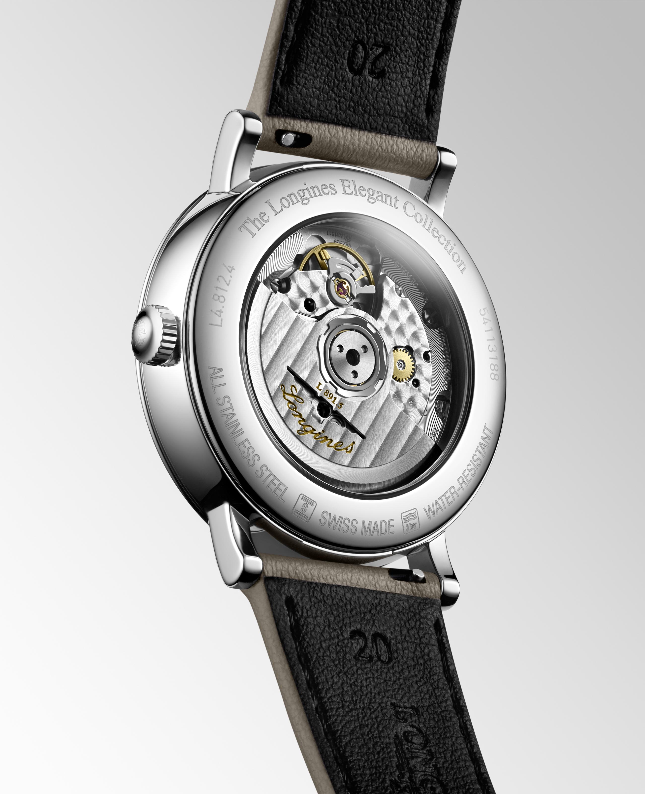 ロンジン LONGINES L4.812.4.11.2 エレガントコレクション 自動巻き