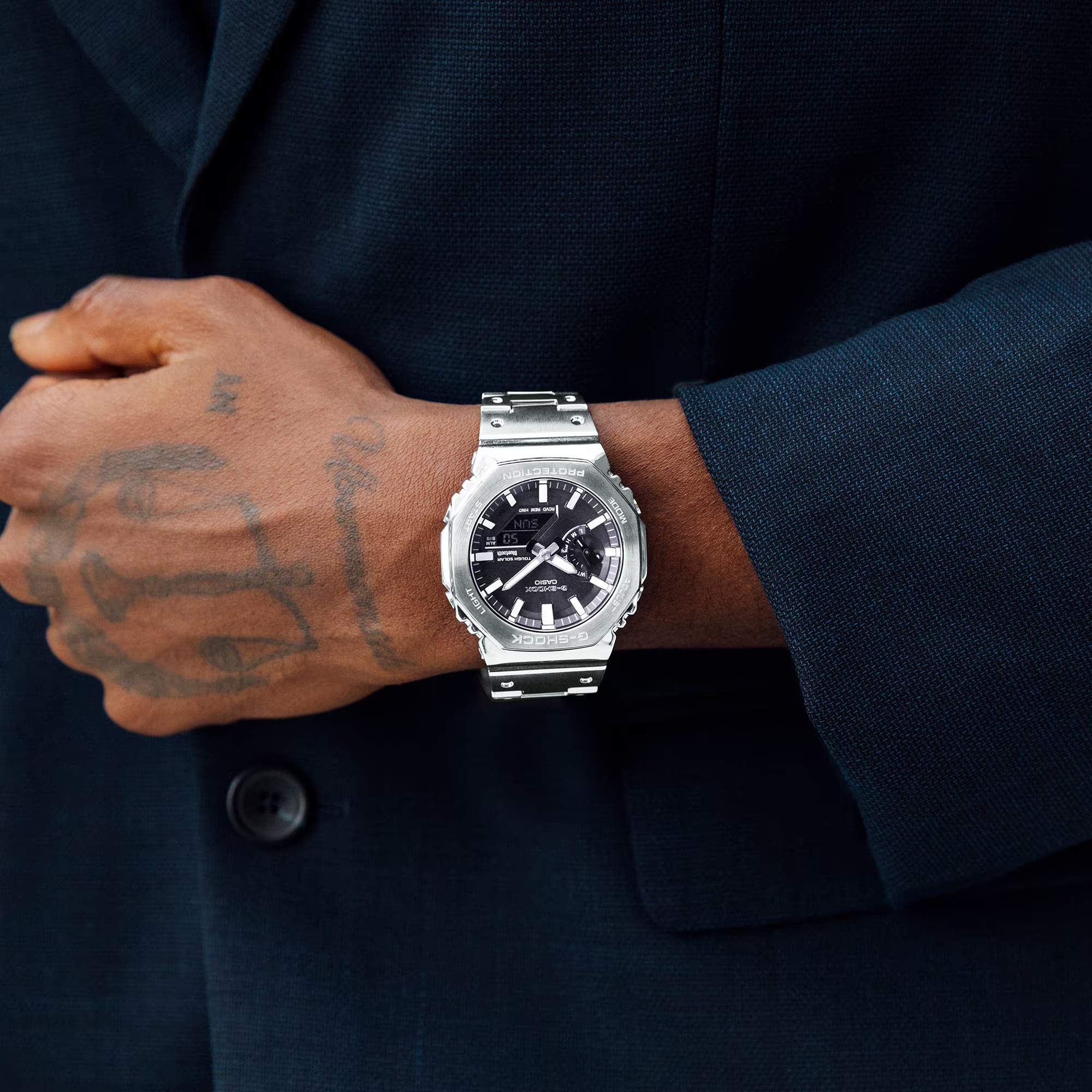 カシオ CASIO G-SHOCK ジーショック GM-B2100SD-1AJF FULL METAL 2100 Series