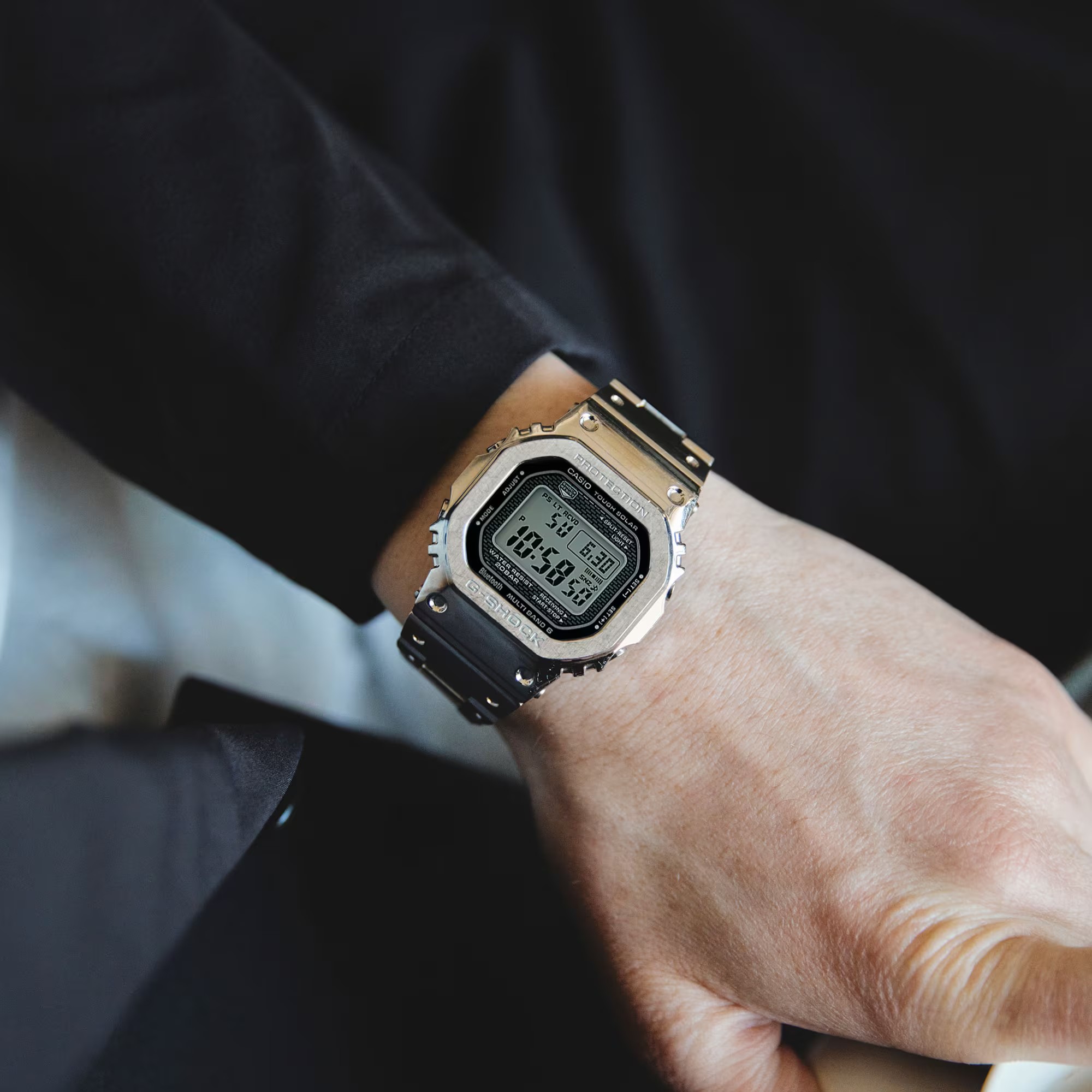 カシオ CASIO G-SHOCK ジーショック GMW-B5000D-1JF FULL METAL 5000 SERIES