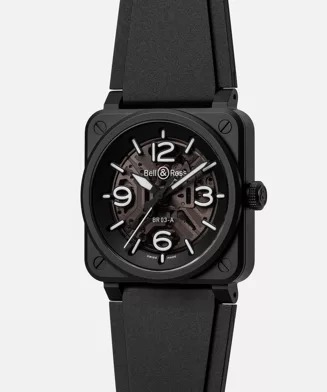 ベル＆ロス Bell&Ross BR03A-BL-SKCE/SRB BR-03 Skeleton Black Ceramic