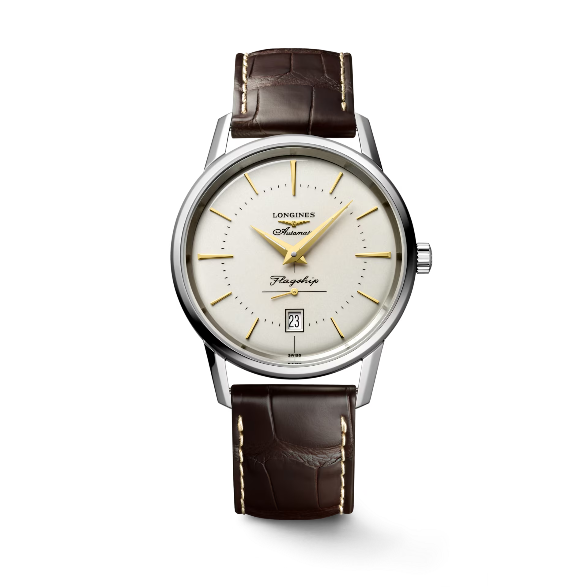 ロンジン LONGINES L4.795.4.78.2 フラッグシップ ヘリテージ