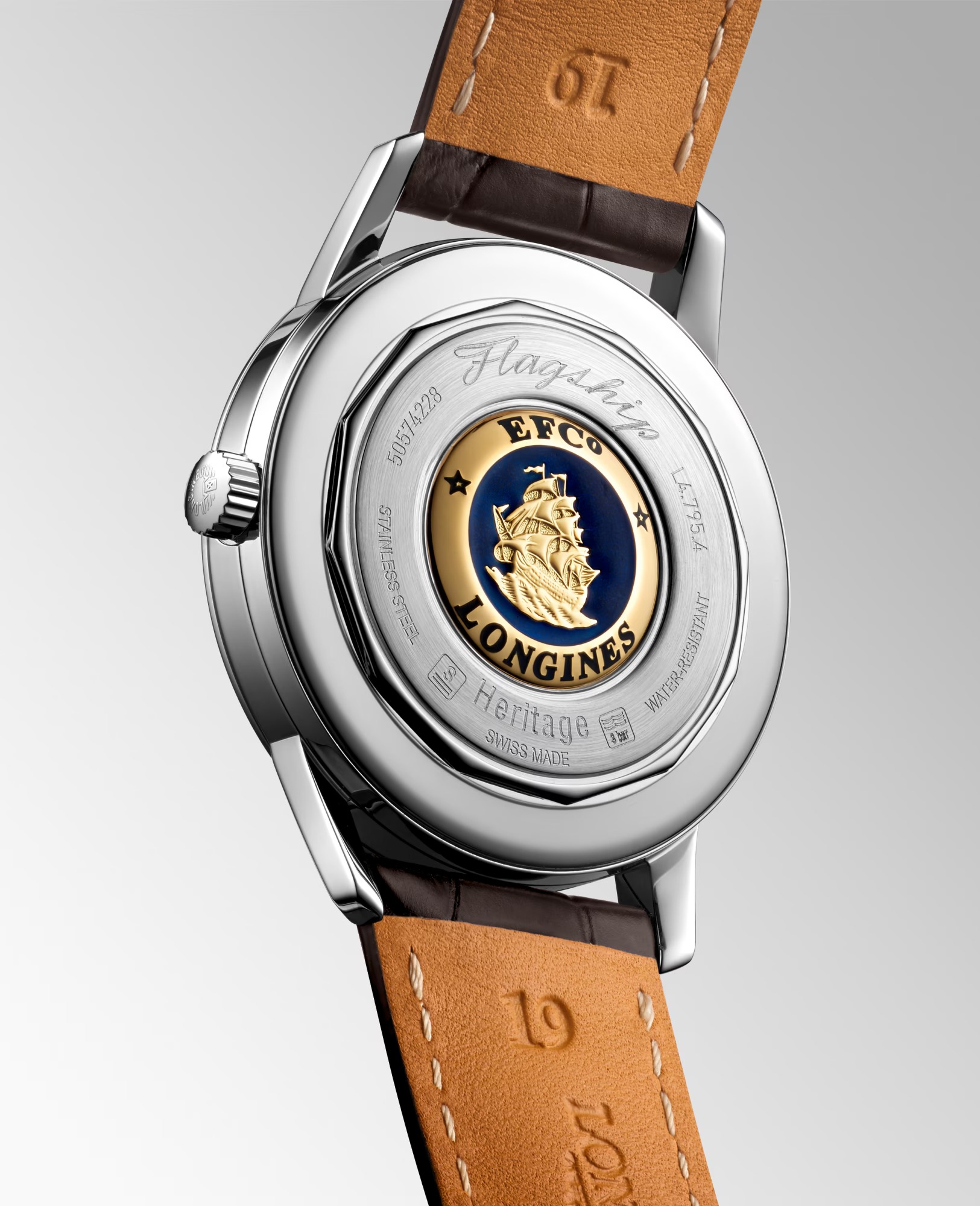 ロンジン LONGINES L4.795.4.78.2 フラッグシップ ヘリテージ