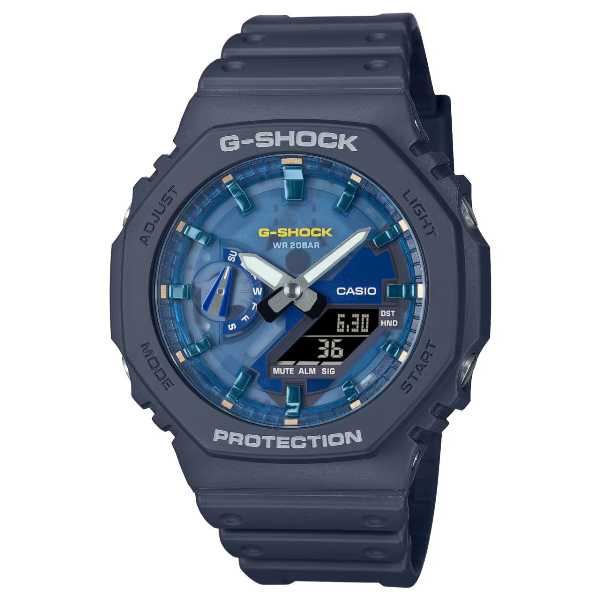 カシオ CASIO G-SHOCK GA-2100AS-2AJF ANALOG-DIGITAL 2100 Series