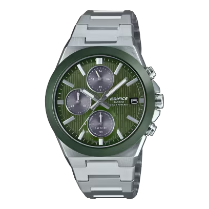 カシオ CASIO EFS-S650YD-3AJF Solar Powered Chronograph