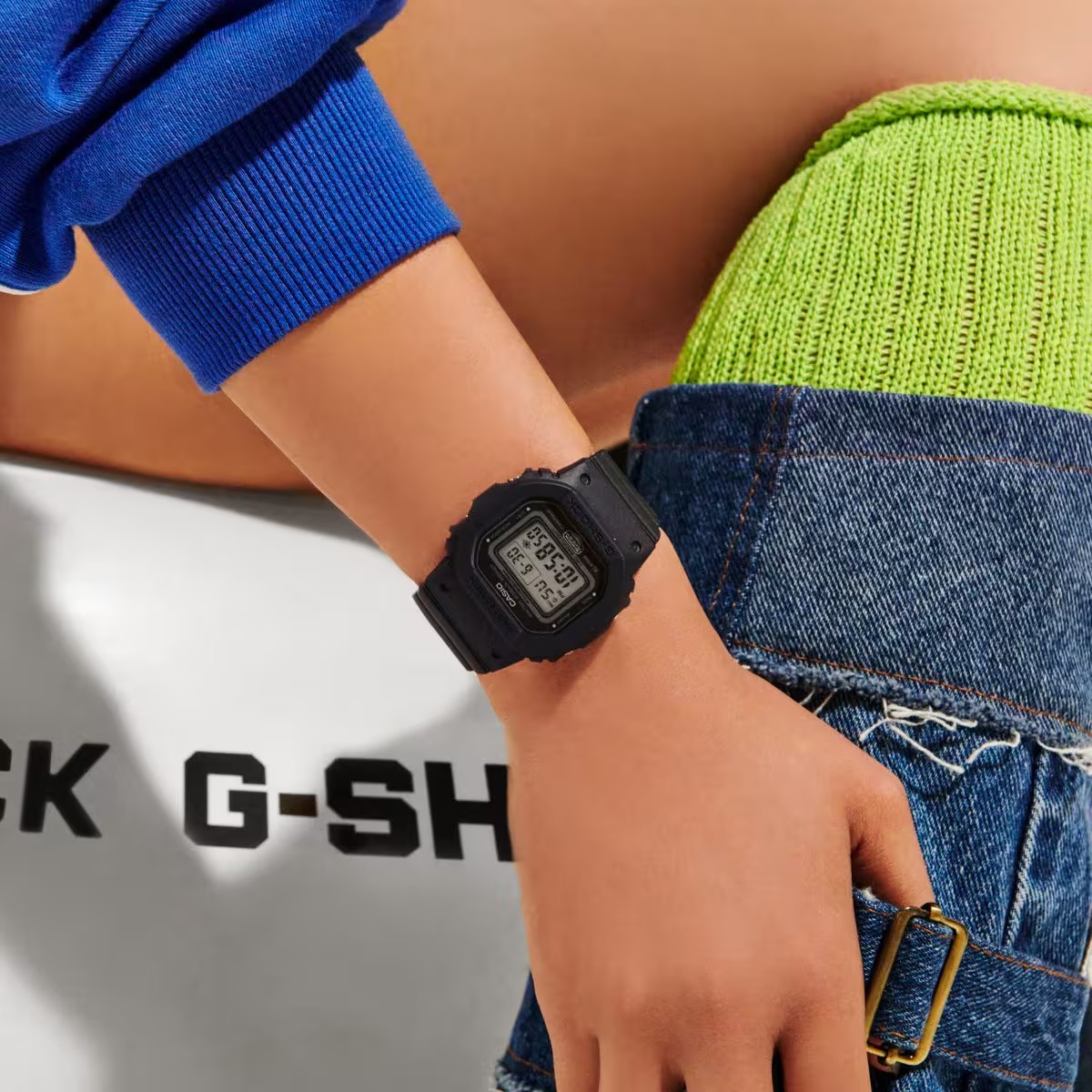 カシオ CASIO G-SHOCK GMD-S5600BA-1JF DIGITAL WOMEN
