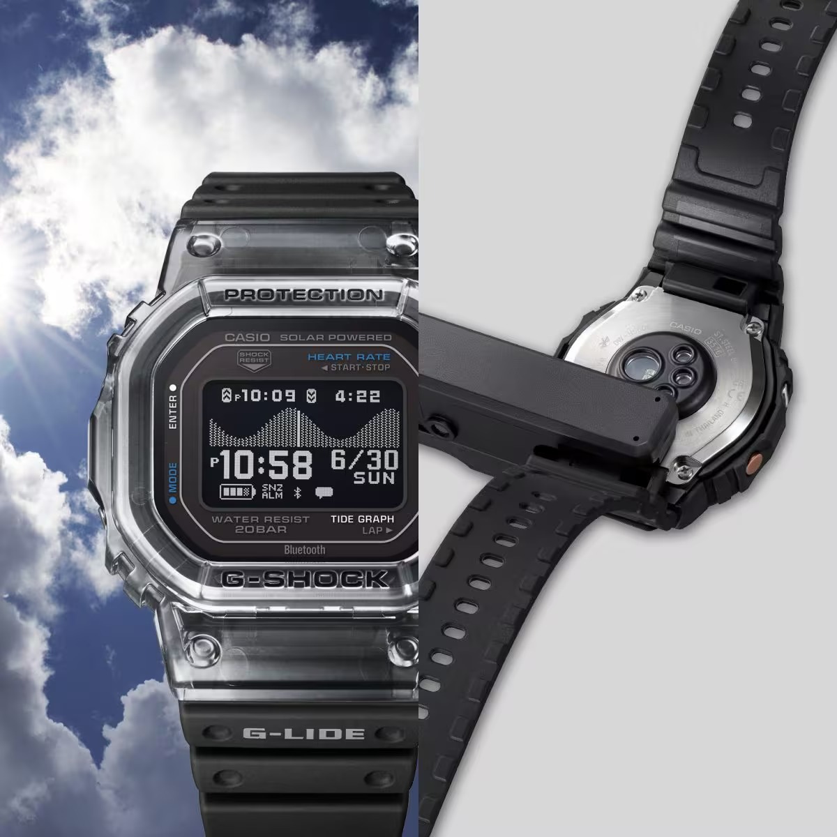カシオ CASIO G-SHOCK GBX-H5600-1JR G-LIDE GBX-H5600 Series