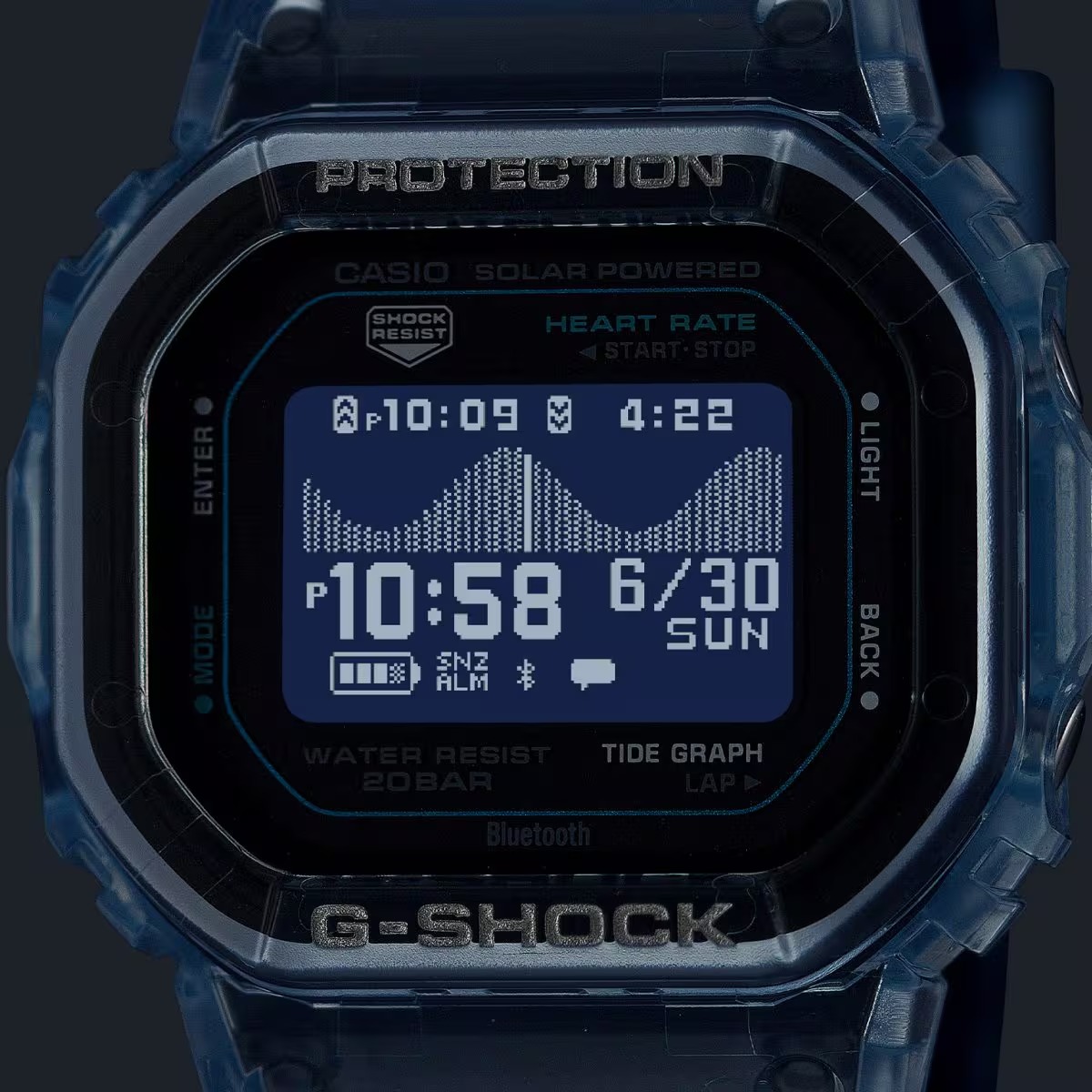 カシオ CASIO G-SHOCK GBX-H5600-1JR G-LIDE GBX-H5600 Series