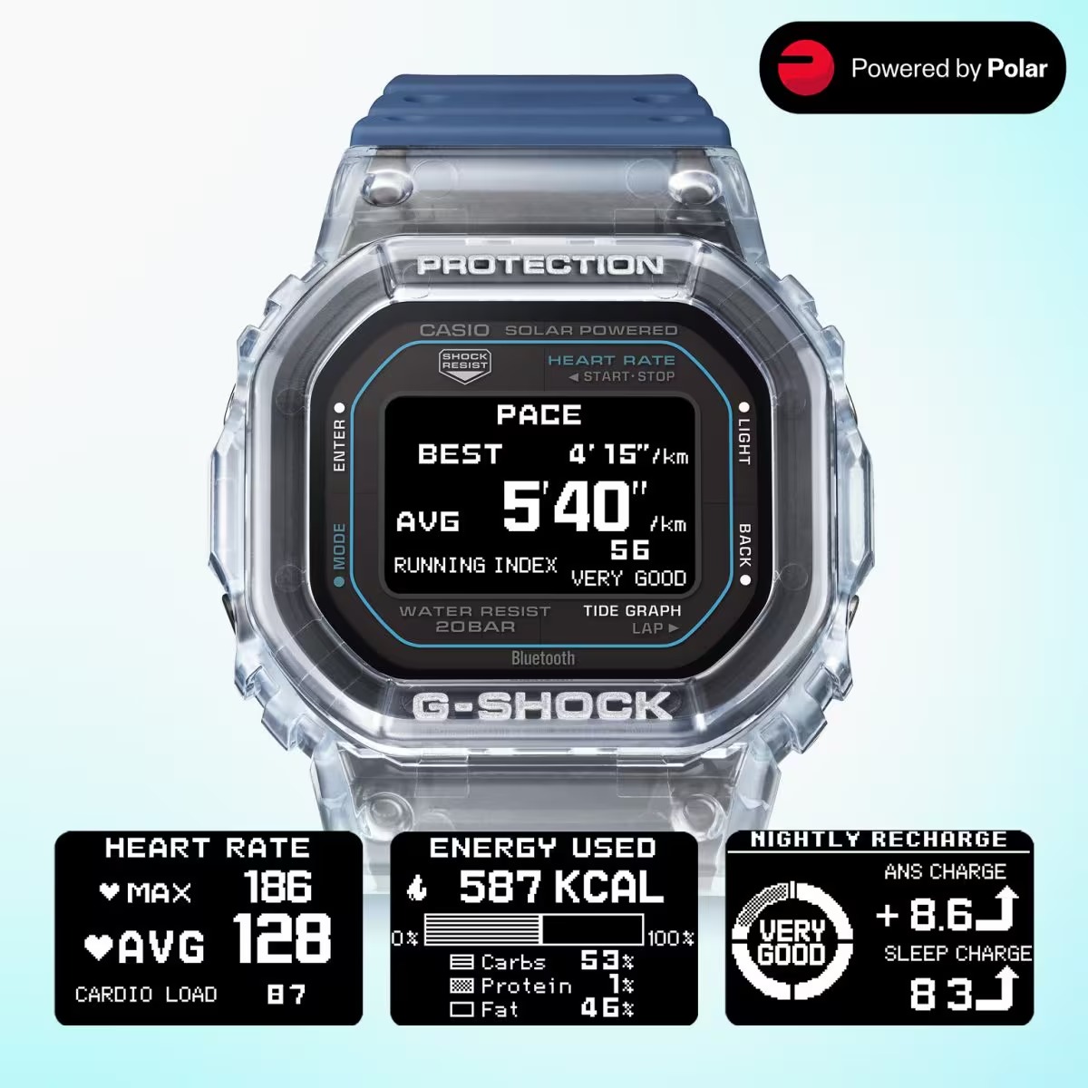 カシオ CASIO G-SHOCK GBX-H5600-1JR G-LIDE GBX-H5600 Series