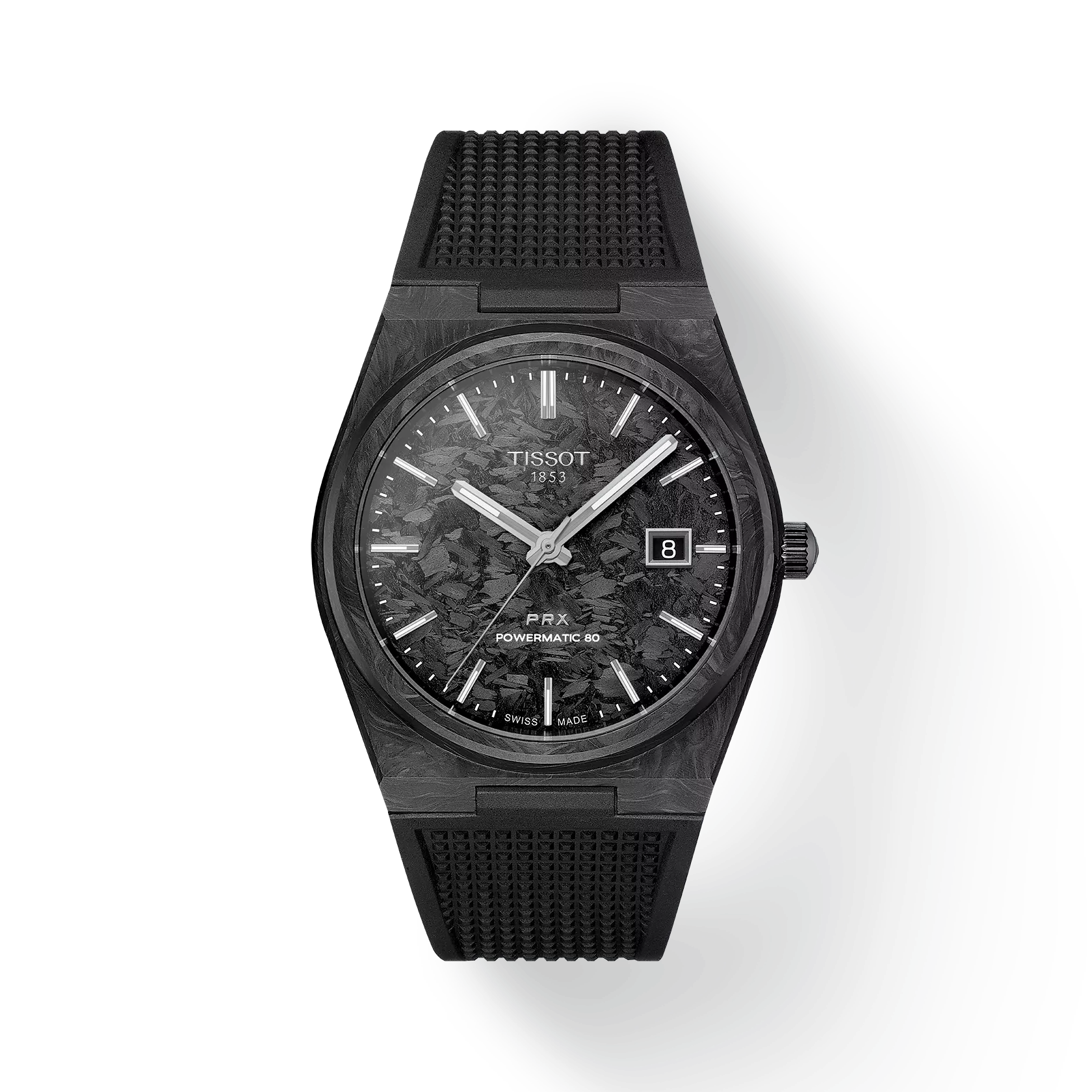 ティソ  TISSOT PRX パワーマティック 80 40mm カーボン