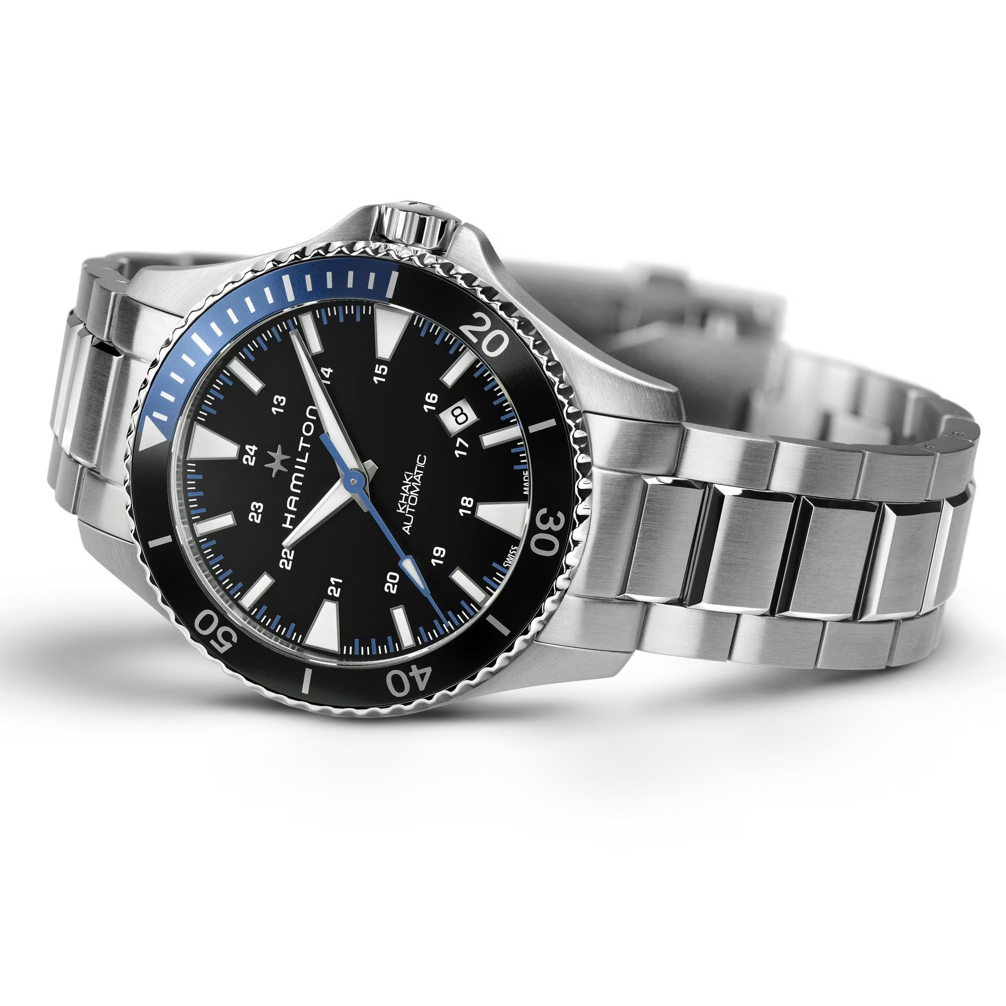 ハミルトン HAMILTON H82315131 カーキ ネイビー Scuba Auto