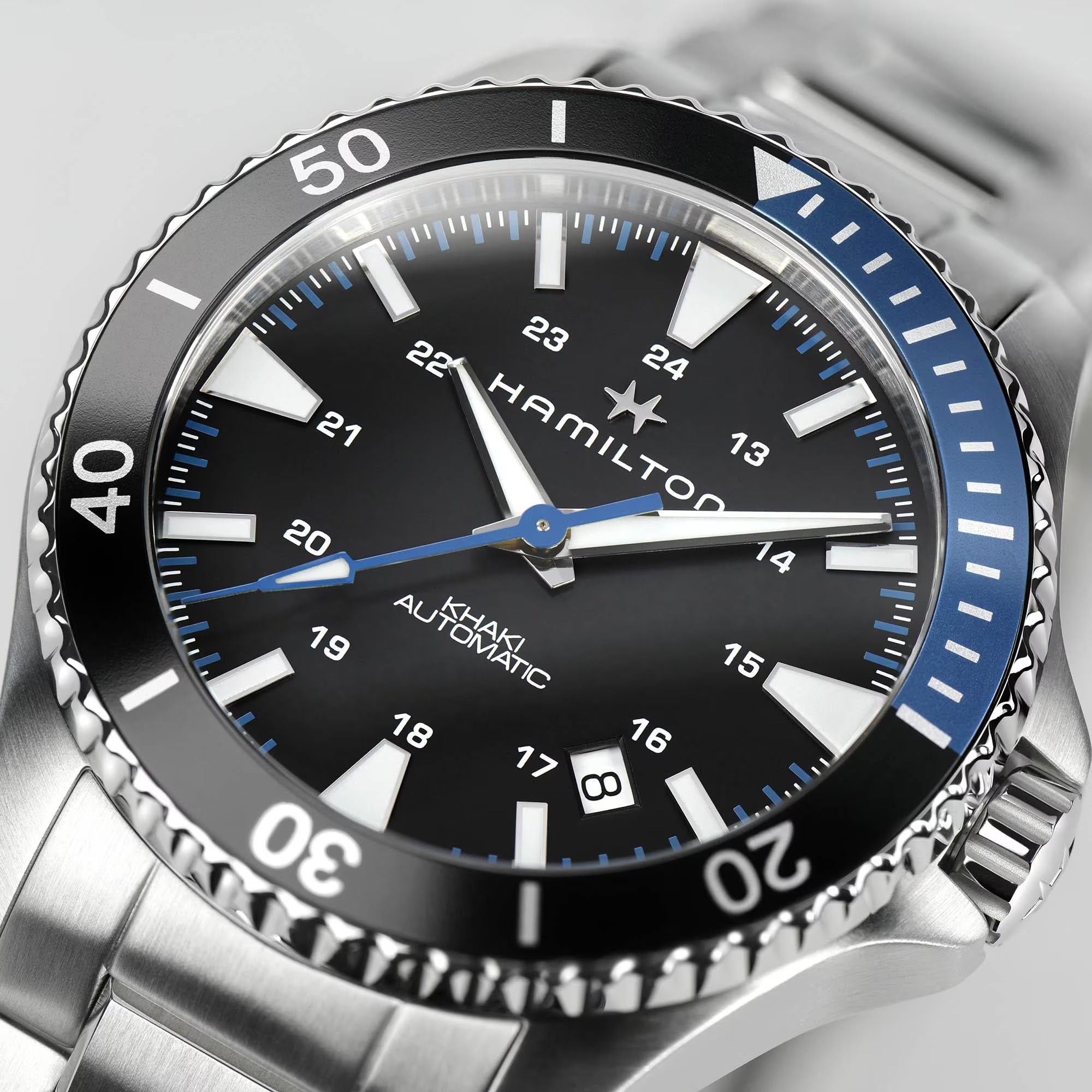 ハミルトン HAMILTON H82315131 カーキ ネイビー Scuba Auto