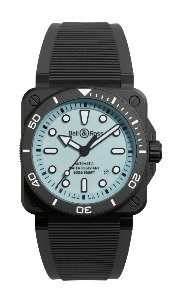 ベル＆ロス Bell&Ross BR03A-D-LM-CE/SRB BR-03 Diver Full Lum Ceramic