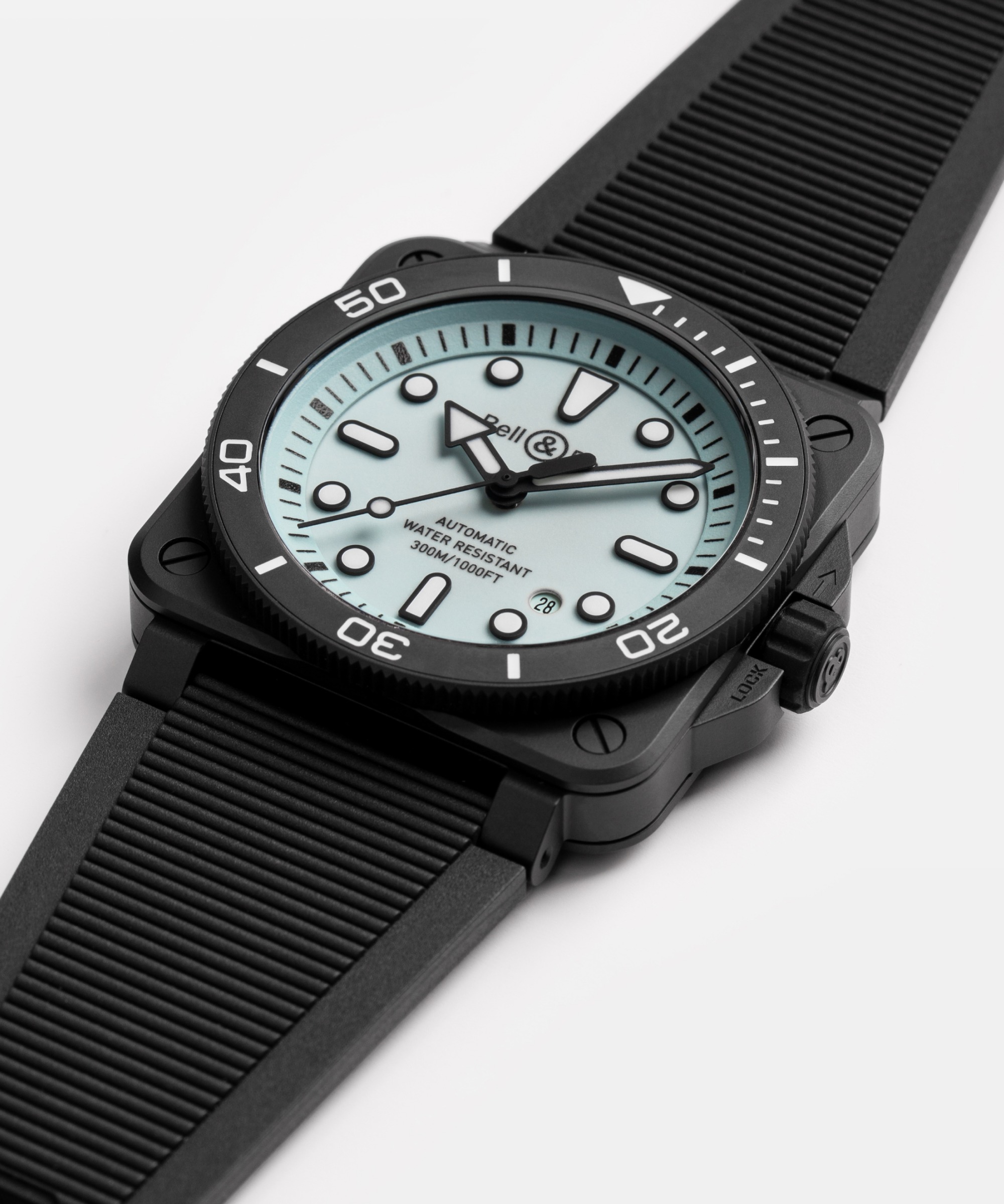 ベル＆ロス Bell&Ross BR03A-D-LM-CE/SRB BR-03 Diver Full Lum Ceramic