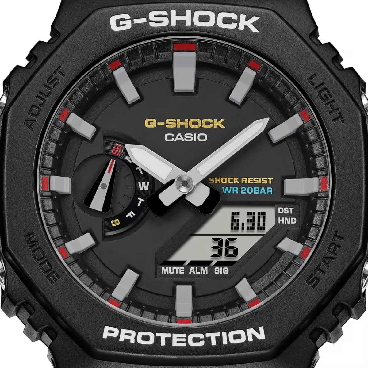 カシオ CASIO G-SHOCK GA-2100RL-1AJF ANALOG-DIGITAL 2100 Series