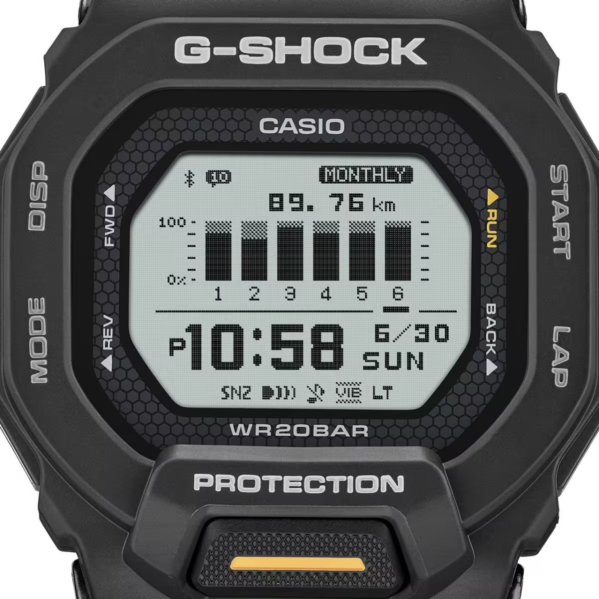 カシオ CASIO G-SHOCK GBD-200-1A1JF G-SQUAD GBD-200 SERIES