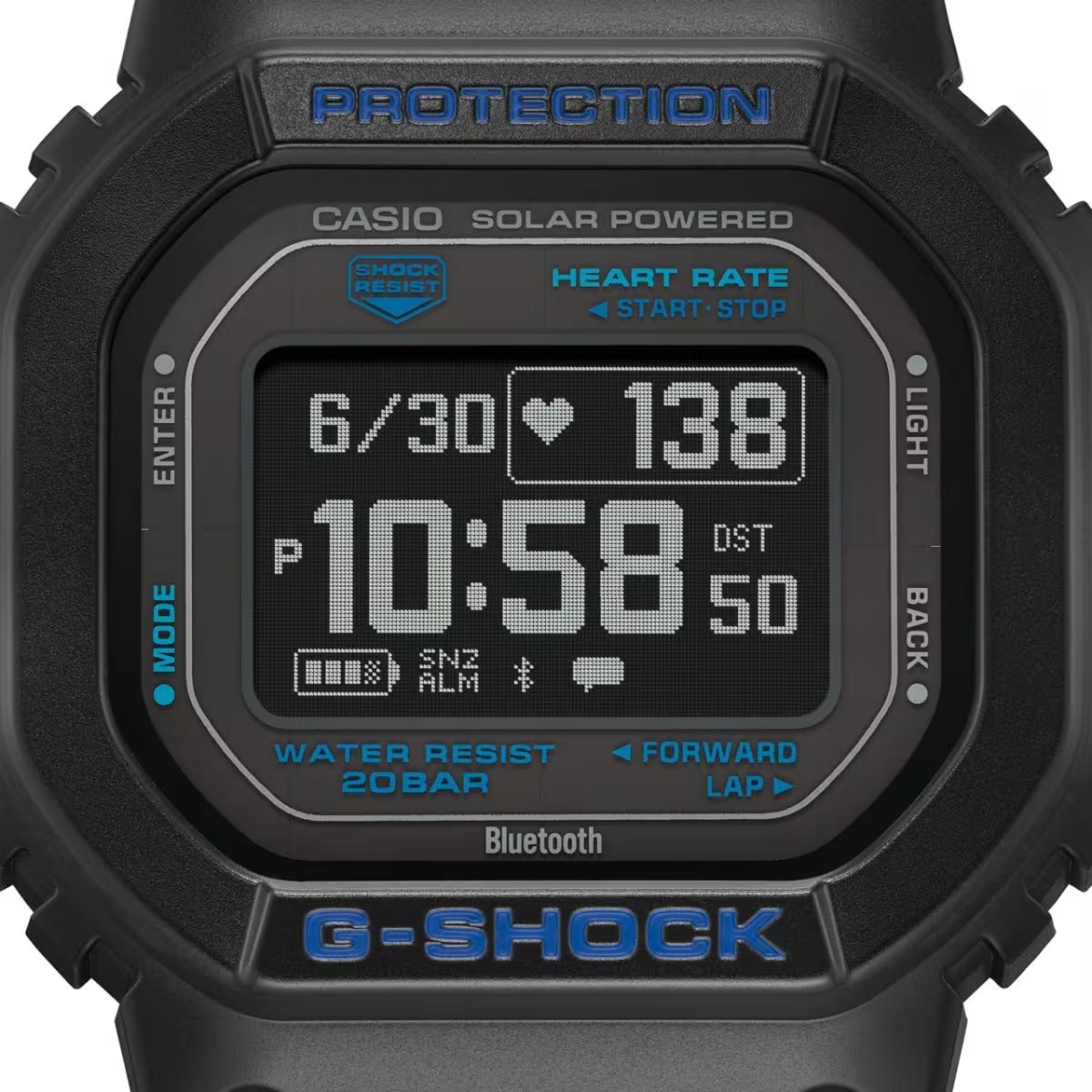 カシオ CASIO G-SHOCK DW-H5600-1A2JR G-SQUAD 5600 SERIES