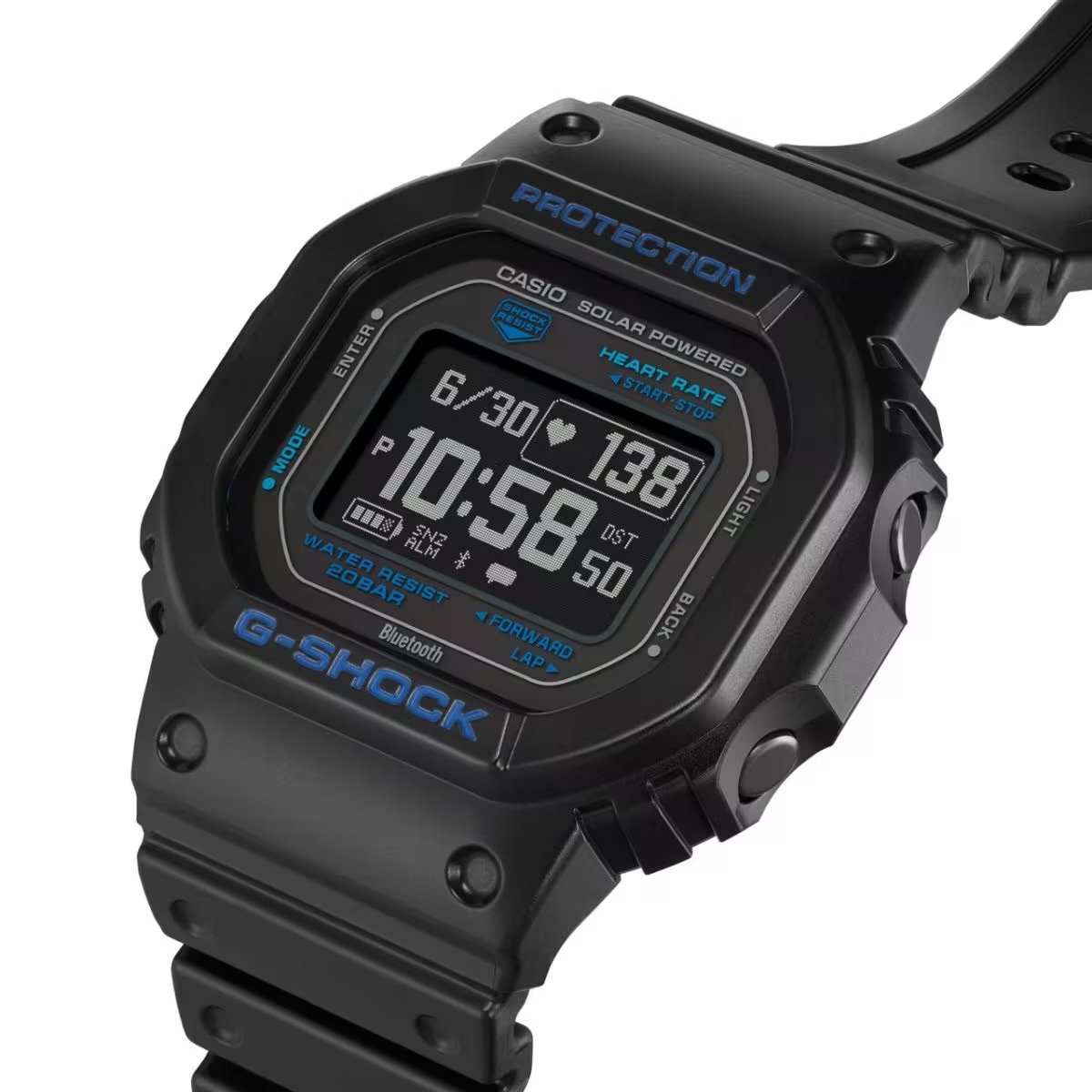 カシオ CASIO G-SHOCK DW-H5600-1A2JR G-SQUAD 5600 SERIES