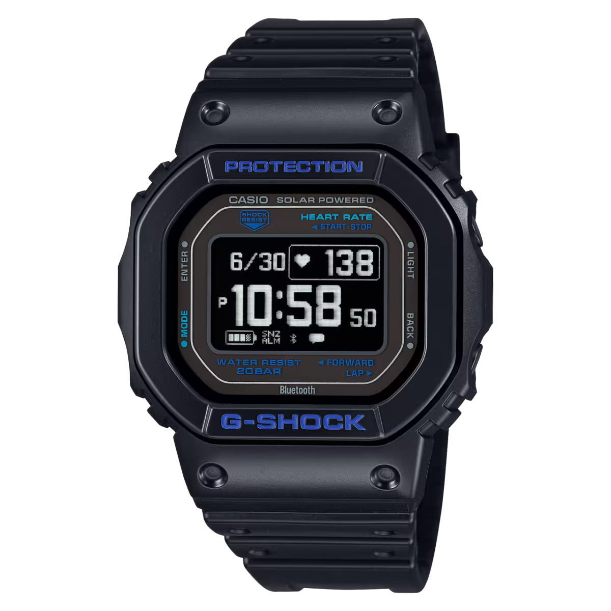 カシオ CASIO G-SHOCK DW-H5600-1A2JR G-SQUAD 5600 SERIES