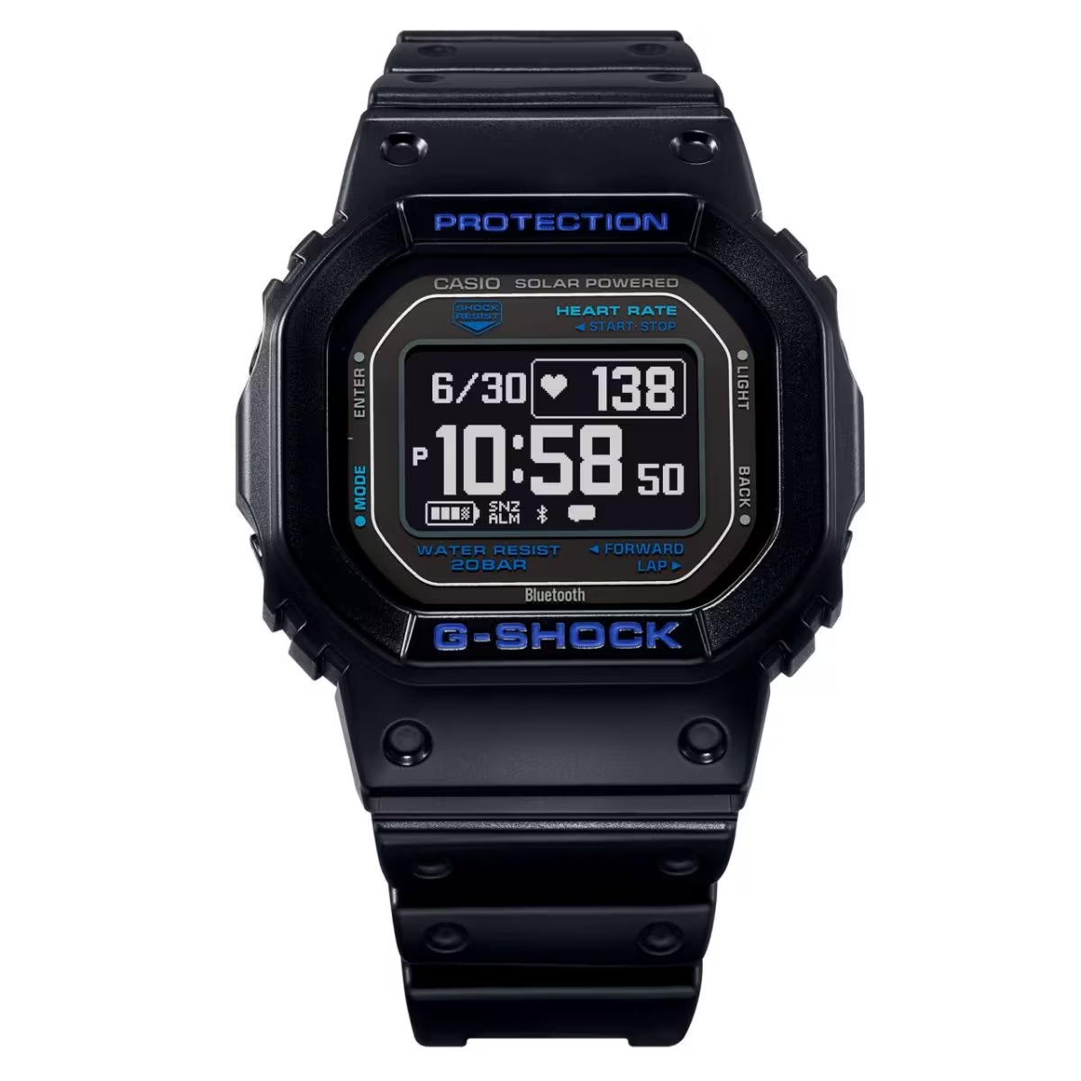 カシオ CASIO G-SHOCK DW-H5600-1A2JR G-SQUAD 5600 SERIES