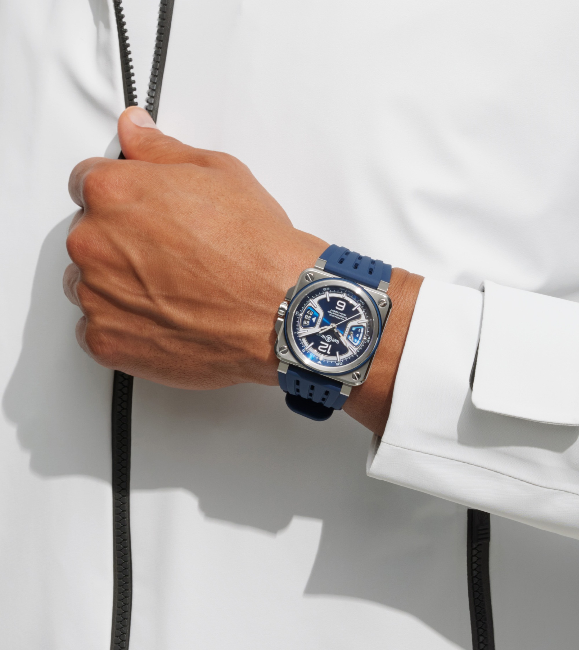 ベル＆ロス Bell&Ross BRX3R-BLU-ST/SRB
