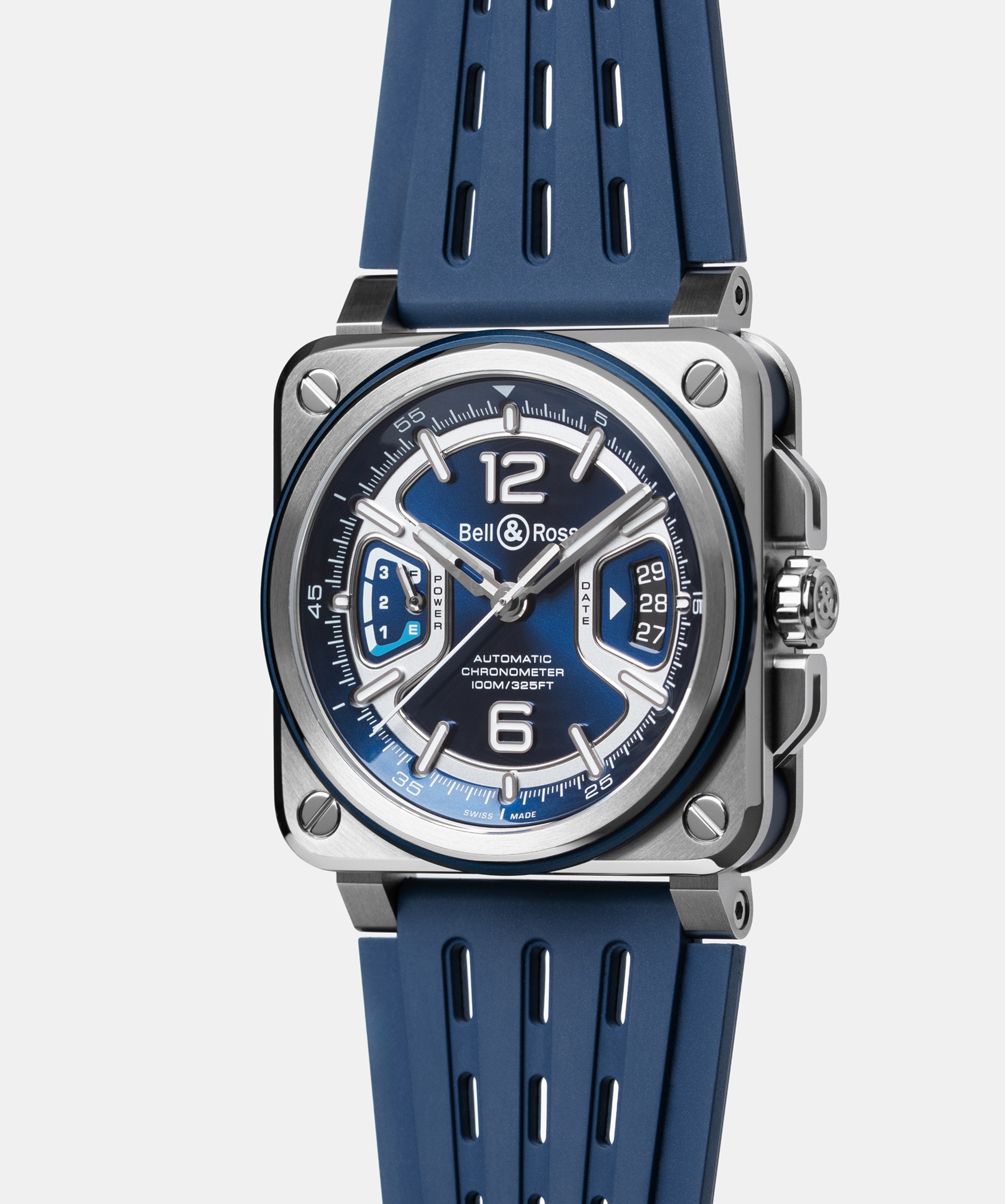 ベル＆ロス Bell&Ross BRX3R-BLU-ST/SRB