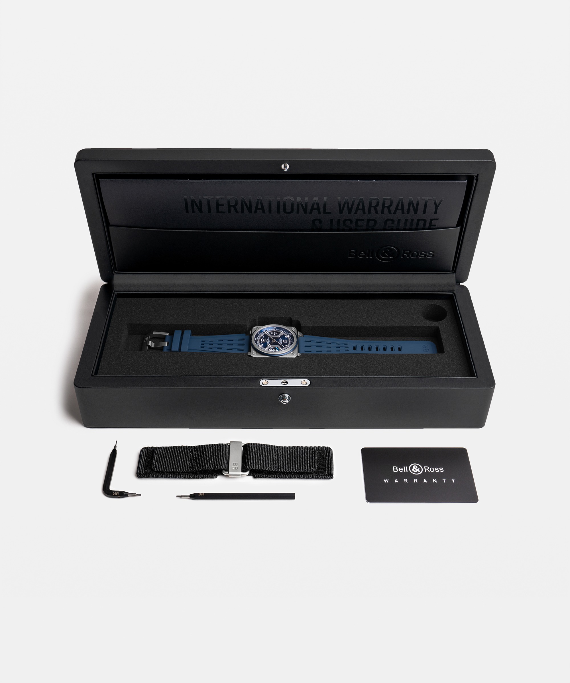 ベル＆ロス Bell&Ross BRX3R-BLU-ST/SRB