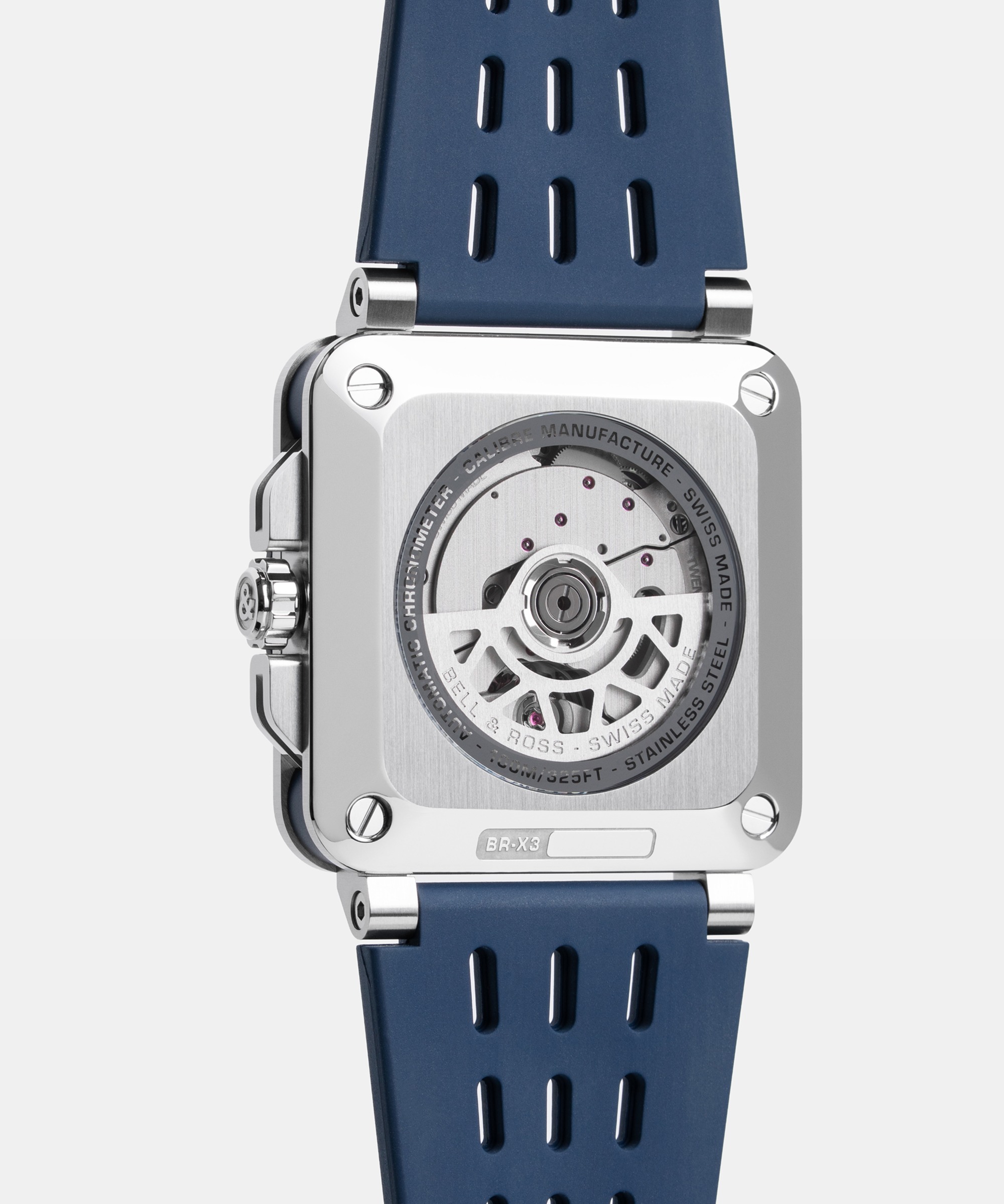 ベル＆ロス Bell&Ross BRX3R-BLU-ST/SRB