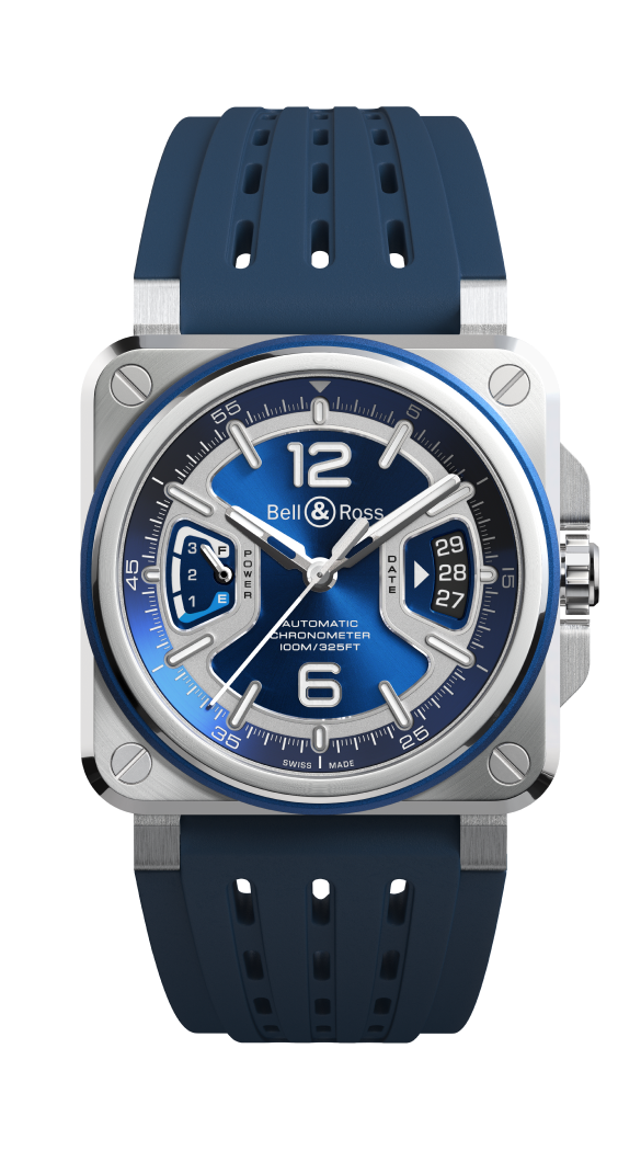 ベル＆ロス Bell&Ross BRX3R-BLU-ST/SRB