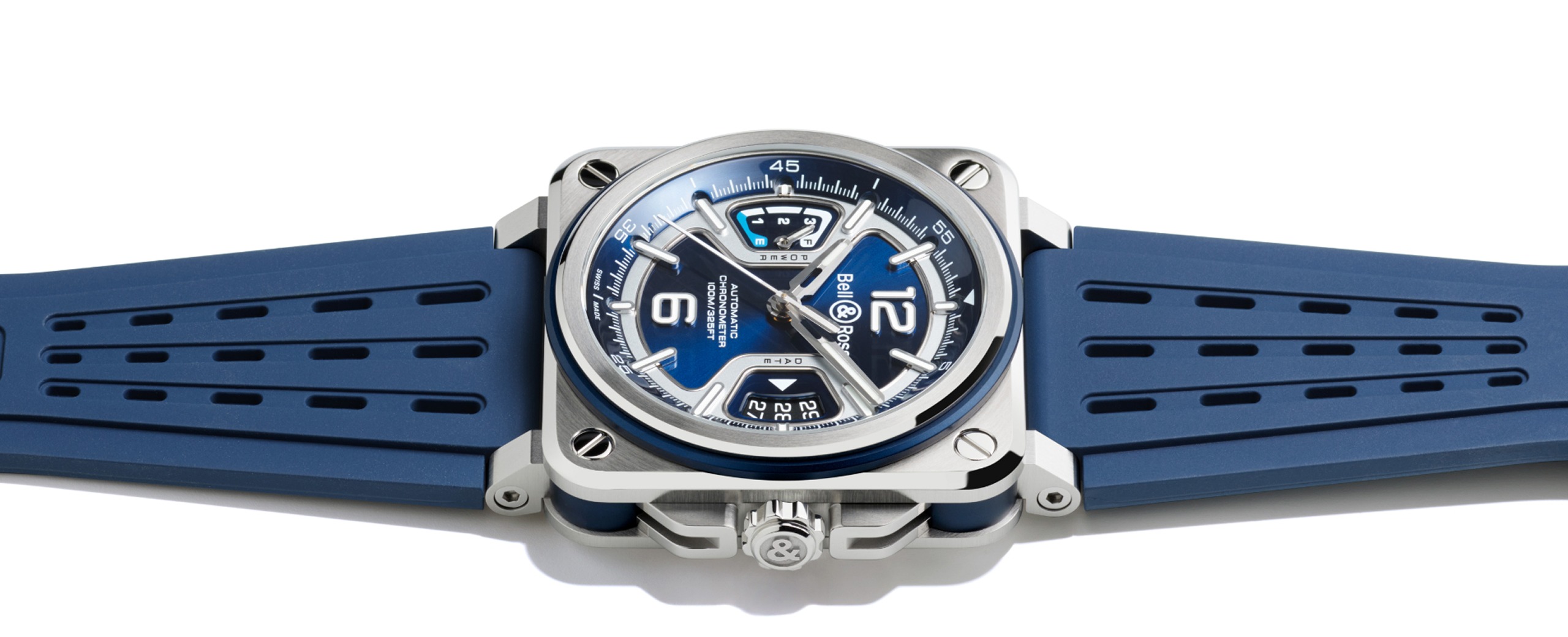 ベル＆ロス Bell&Ross BRX3R-BLU-ST/SRB