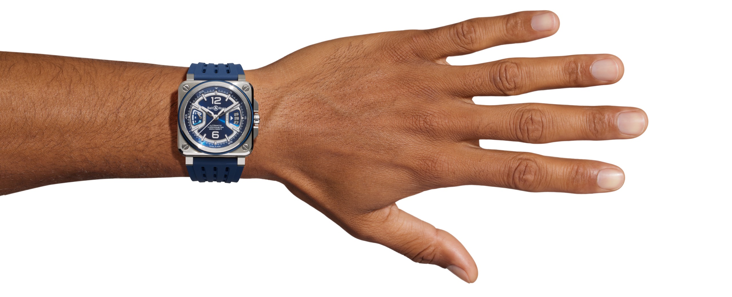 ベル＆ロス Bell&Ross BRX3R-BLU-ST/SRB
