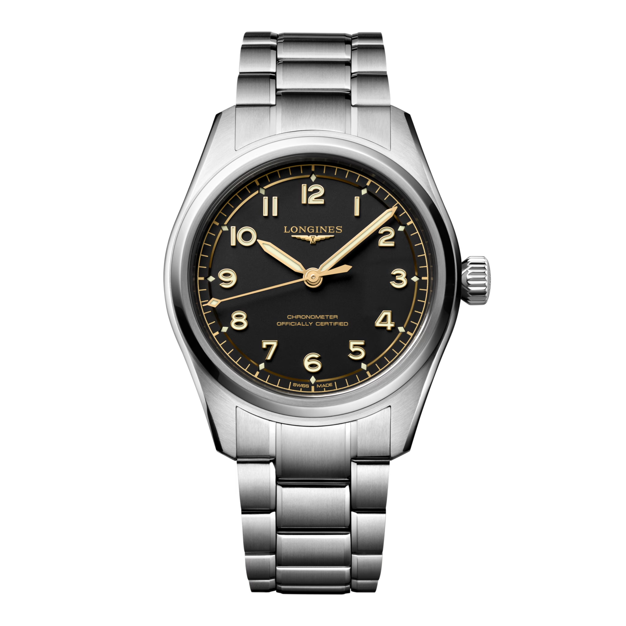ロンジン LONGINES L3.809.4.53.6 SPIRIT PILOT