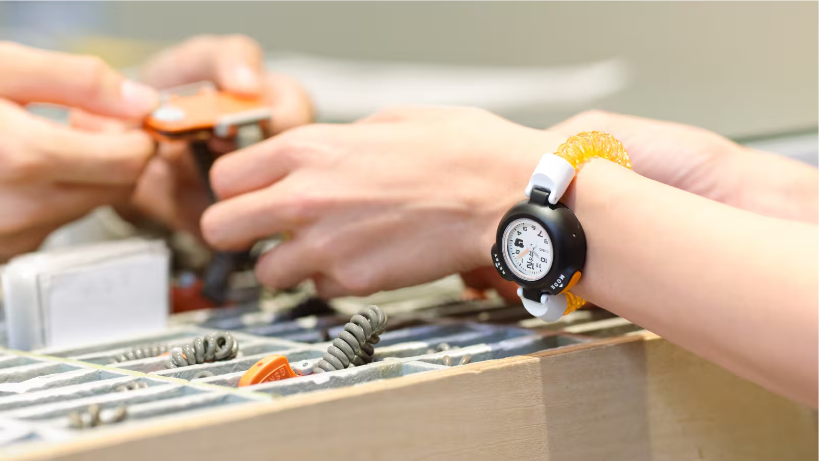 カシオ CASIO サ時計 SAN-100H-1BJR