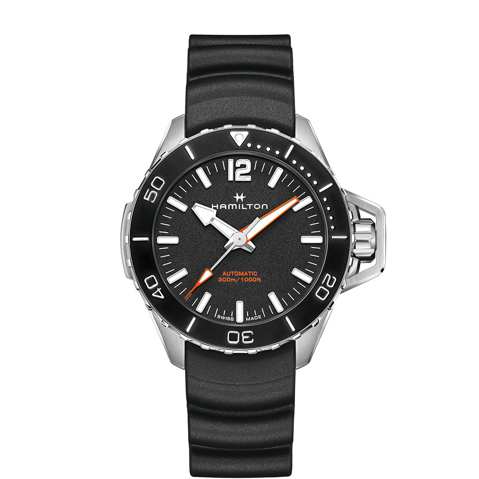 H77825330 カーキ ネイビー オープンウォーター オート 46ｍｍ HAMILTON ハミルトン