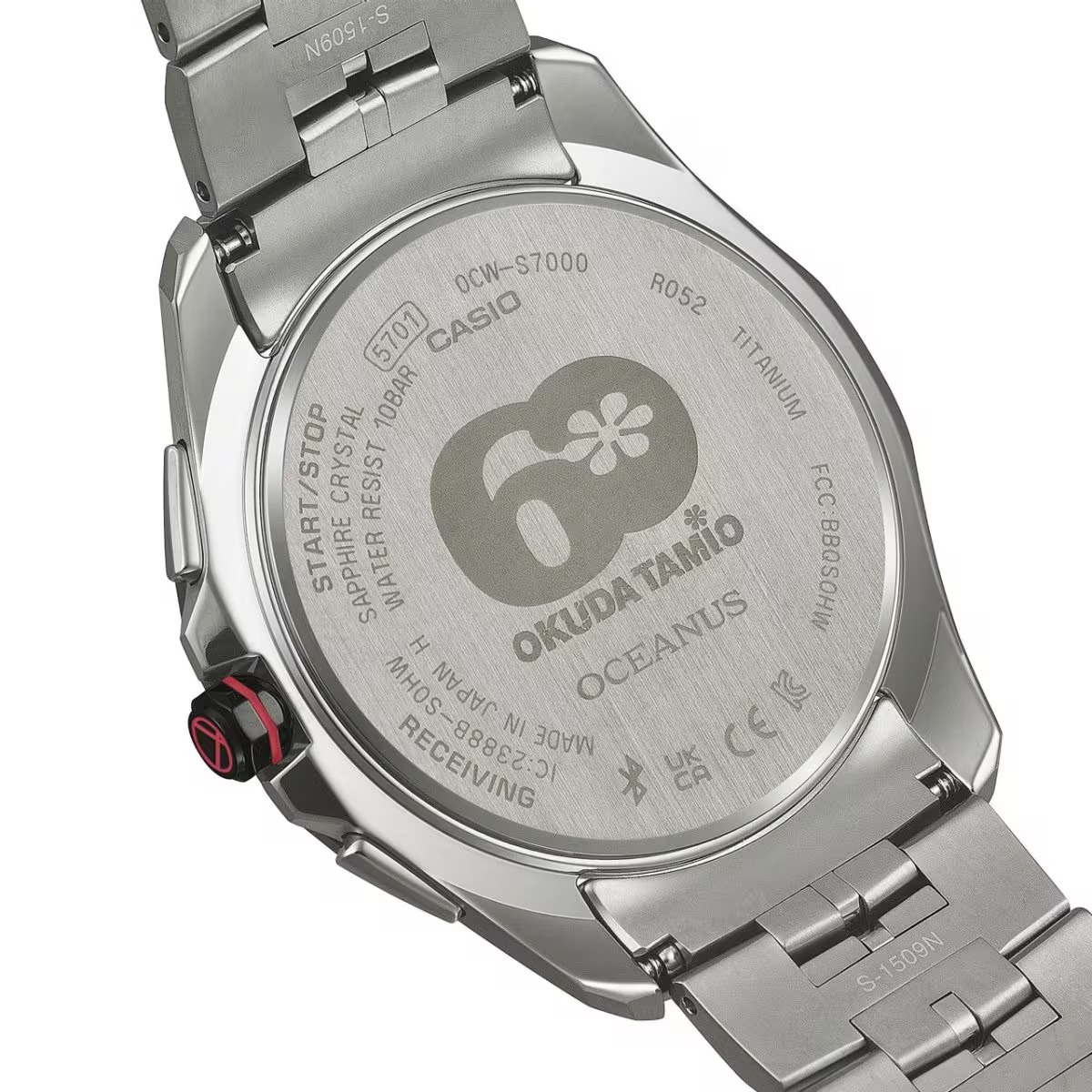 【日本限定1000本】カシオ CASIO オシアナス OCEANUS OCW-S7000TS-1AJR Manta S7000 Series
