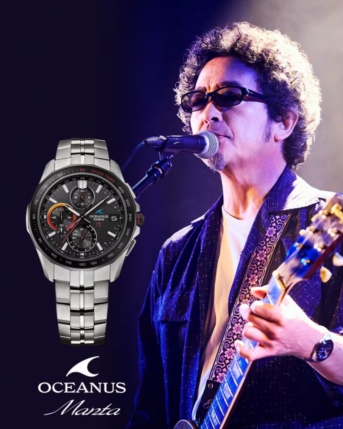 【日本限定1000本】カシオ CASIO オシアナス OCEANUS OCW-S7000TS-1AJR Manta S7000 Series