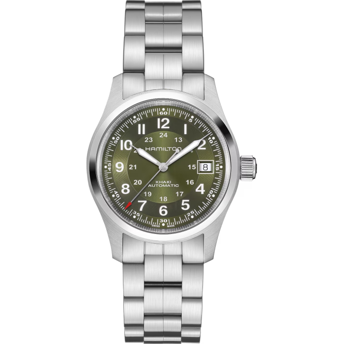 ハミルトン HAMILTON H70455160 カーキ フィールド Auto 38 mm