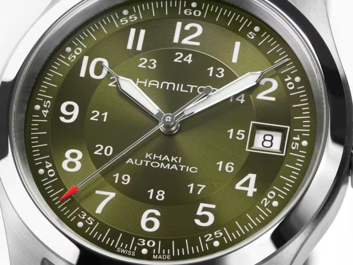 ハミルトン HAMILTON H70455160 カーキ フィールド Auto 38 mm