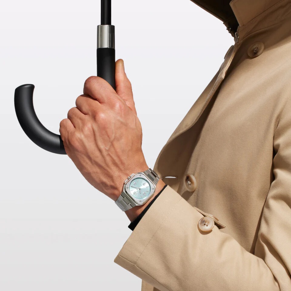 ベル＆ロス Bell&Ross BR05A-S-BU-ST/SST BR-05 36 mm Ice Blue Steel 自動巻